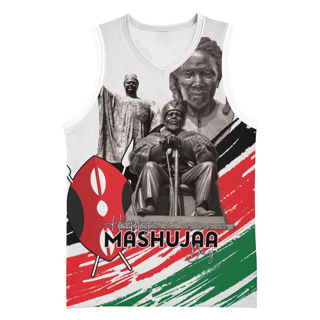 Kenya Mashujaa Day Basketball Jersey Kenyan Heroes - Wonder Print Shop