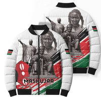 Kenya Mashujaa Day Bomber Puffer Jacket Kenyan Heroes - Wonder Print Shop