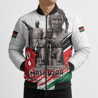 Kenya Mashujaa Day Bomber Puffer Jacket Kenyan Heroes - Wonder Print Shop