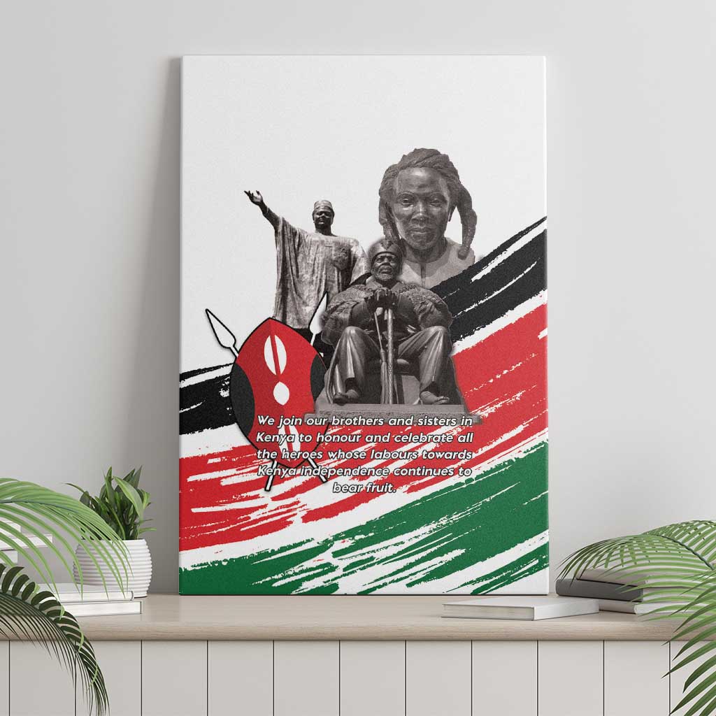 Kenya Mashujaa Day Canvas Wall Art Kenyan Heroes - Wonder Print Shop