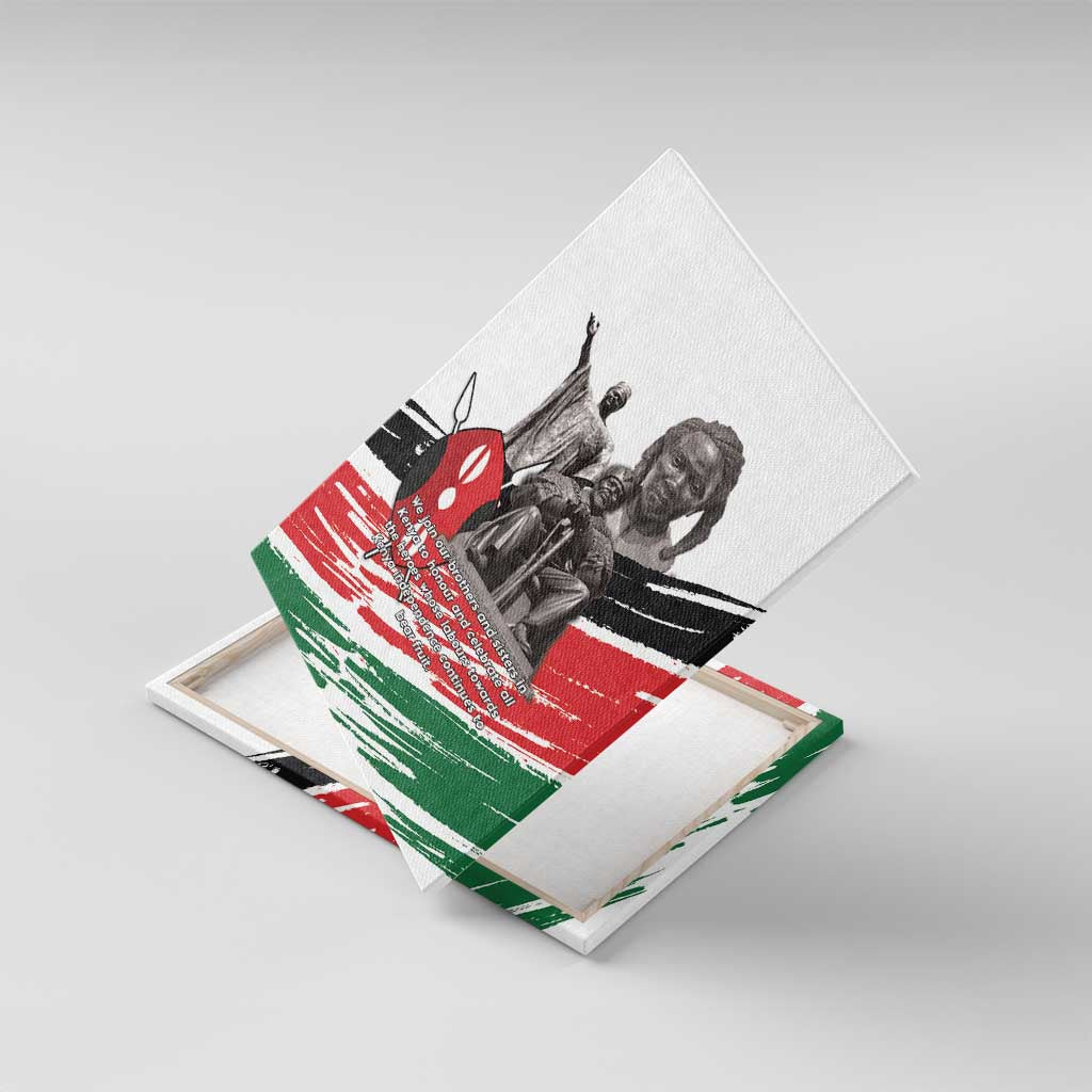 Kenya Mashujaa Day Canvas Wall Art Kenyan Heroes - Wonder Print Shop