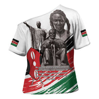 Kenya Mashujaa Day Cross Shoulder Shirt Kenyan Heroes - Wonder Print Shop