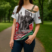 Kenya Mashujaa Day Cross Shoulder Shirt Kenyan Heroes - Wonder Print Shop