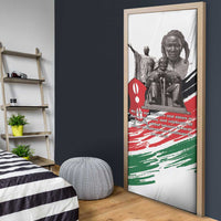 Kenya Mashujaa Day Door Cover Kenyan Heroes - Wonder Print Shop