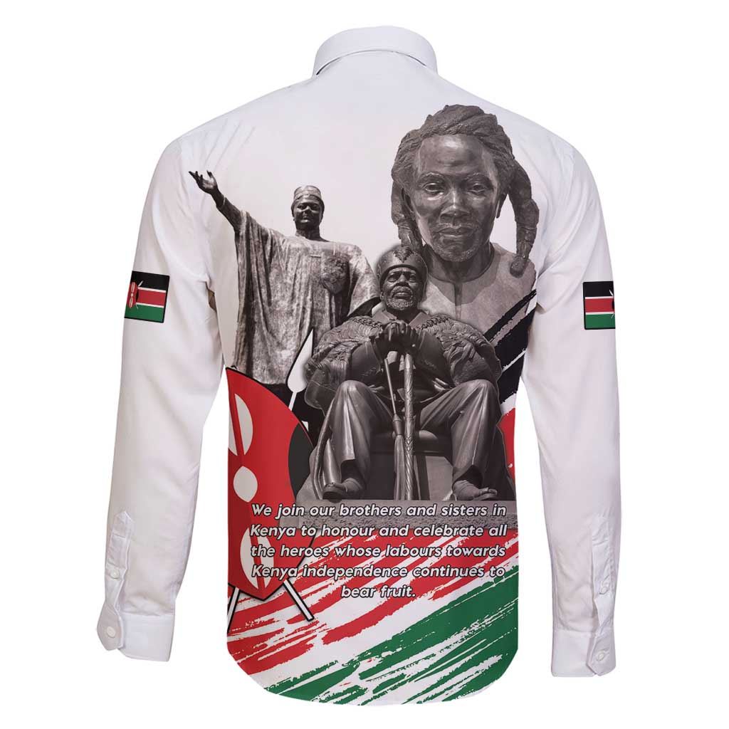 Kenya Mashujaa Day Family Matching Mermaid Dress and Hawaiian Shirt Kenyan Heroes - Wonder Print Shop