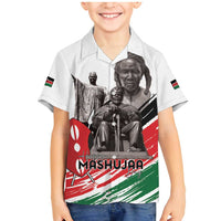 Kenya Mashujaa Day Family Matching Mermaid Dress and Hawaiian Shirt Kenyan Heroes - Wonder Print Shop