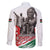 Kenya Mashujaa Day Family Matching Off The Shoulder Long Sleeve Dress and Hawaiian Shirt Kenyan Heroes - Wonder Print Shop
