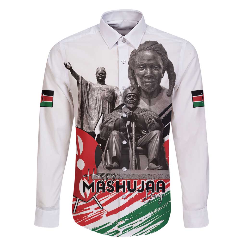 Kenya Mashujaa Day Family Matching Summer Maxi Dress and Hawaiian Shirt Kenyan Heroes - Wonder Print Shop