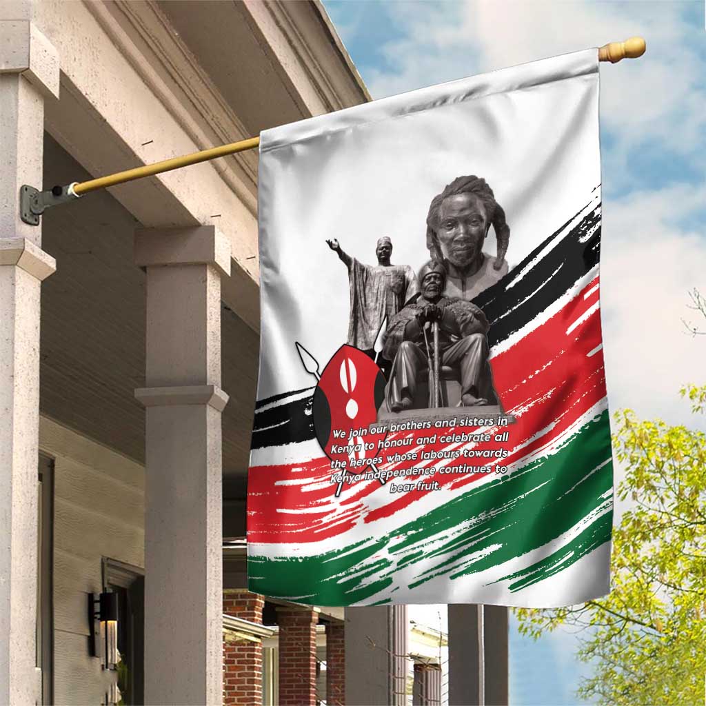 Kenya Mashujaa Day Garden Flag Kenyan Heroes - Wonder Print Shop