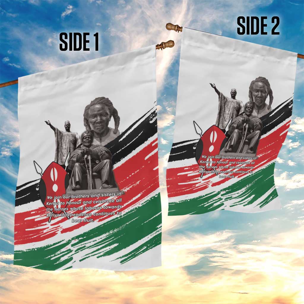 Kenya Mashujaa Day Garden Flag Kenyan Heroes - Wonder Print Shop