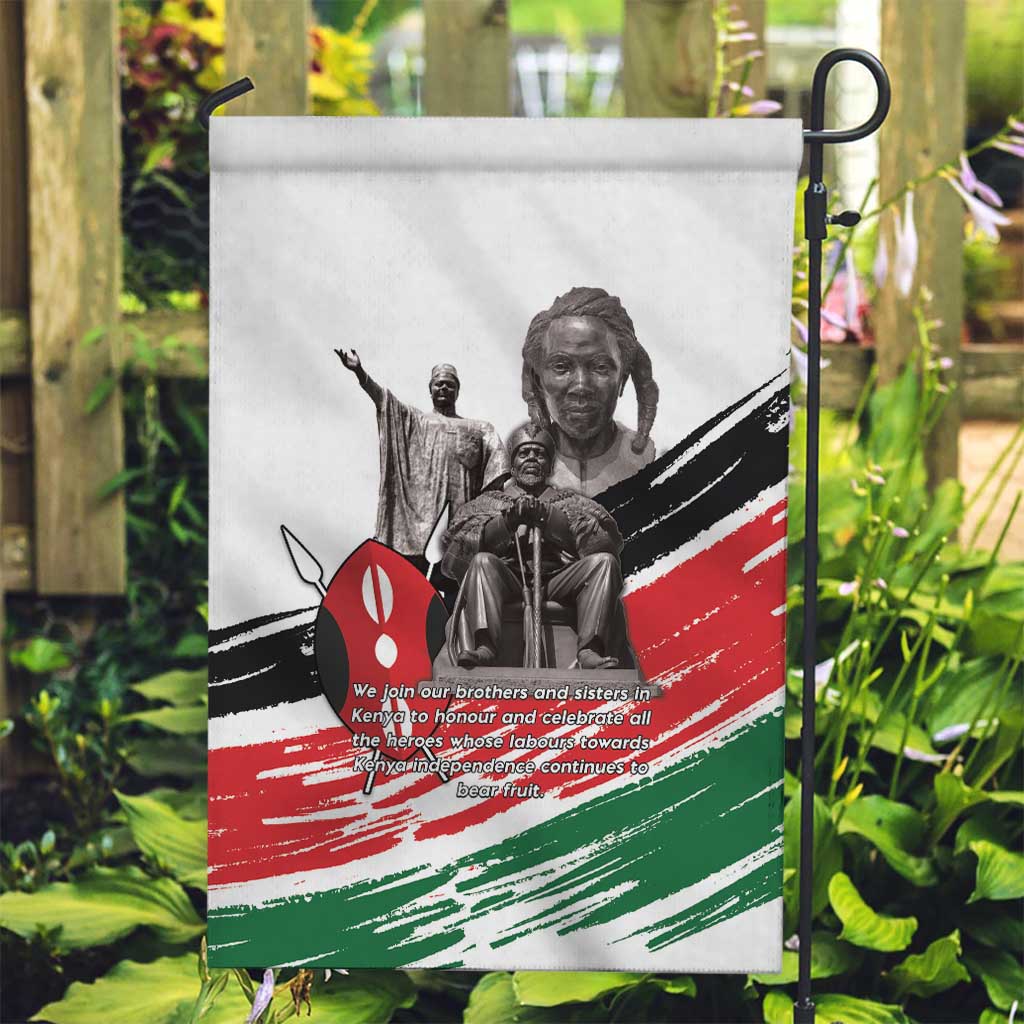 Kenya Mashujaa Day Garden Flag Kenyan Heroes - Wonder Print Shop