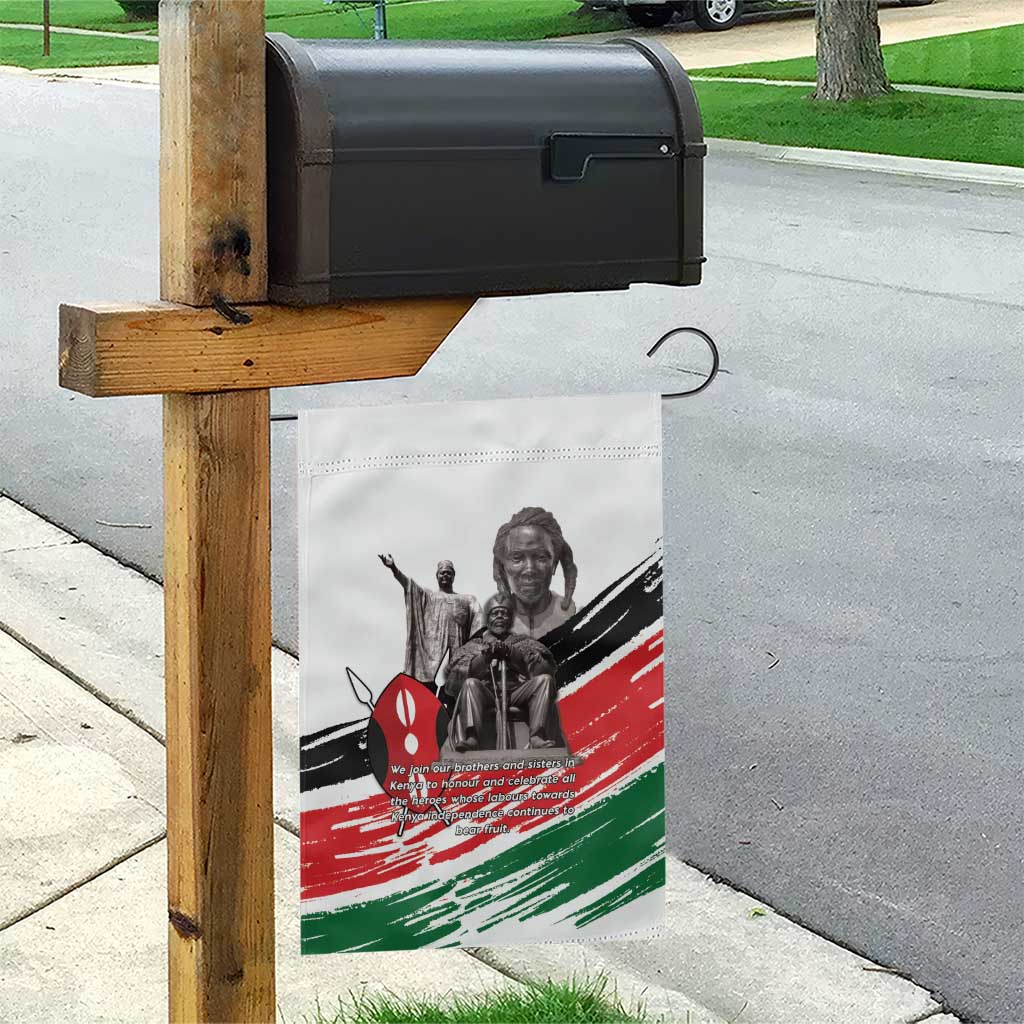 Kenya Mashujaa Day Garden Flag Kenyan Heroes - Wonder Print Shop