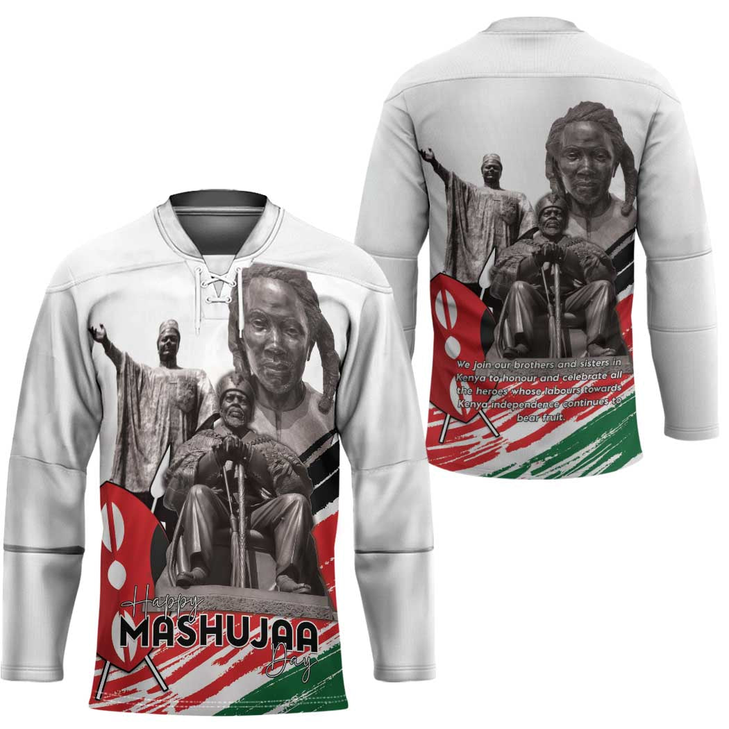 Kenya Mashujaa Day Hockey Jersey Kenyan Heroes - Wonder Print Shop