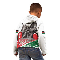 Kenya Mashujaa Day Kid Hoodie Kenyan Heroes - Wonder Print Shop