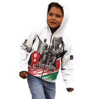 Kenya Mashujaa Day Kid Hoodie Kenyan Heroes - Wonder Print Shop