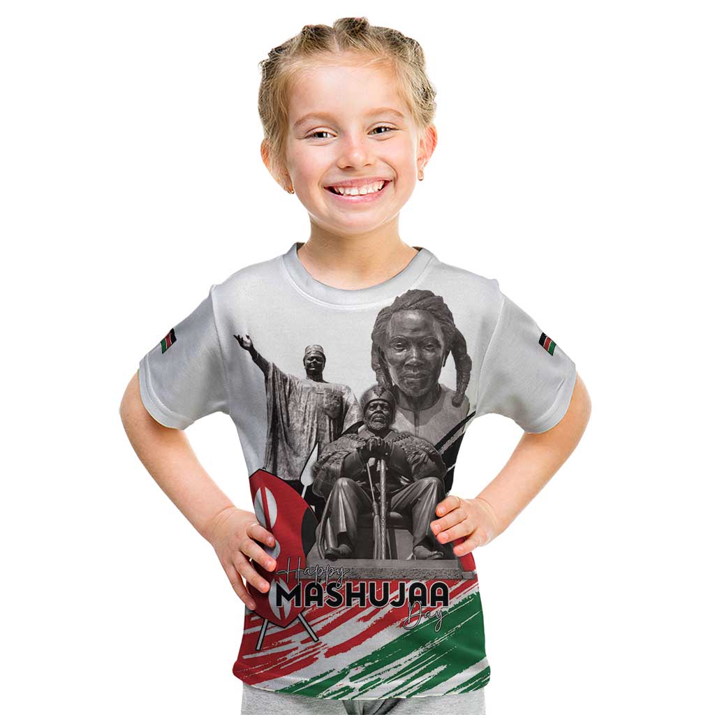 Kenya Mashujaa Day Kid T Shirt Kenyan Heroes - Wonder Print Shop