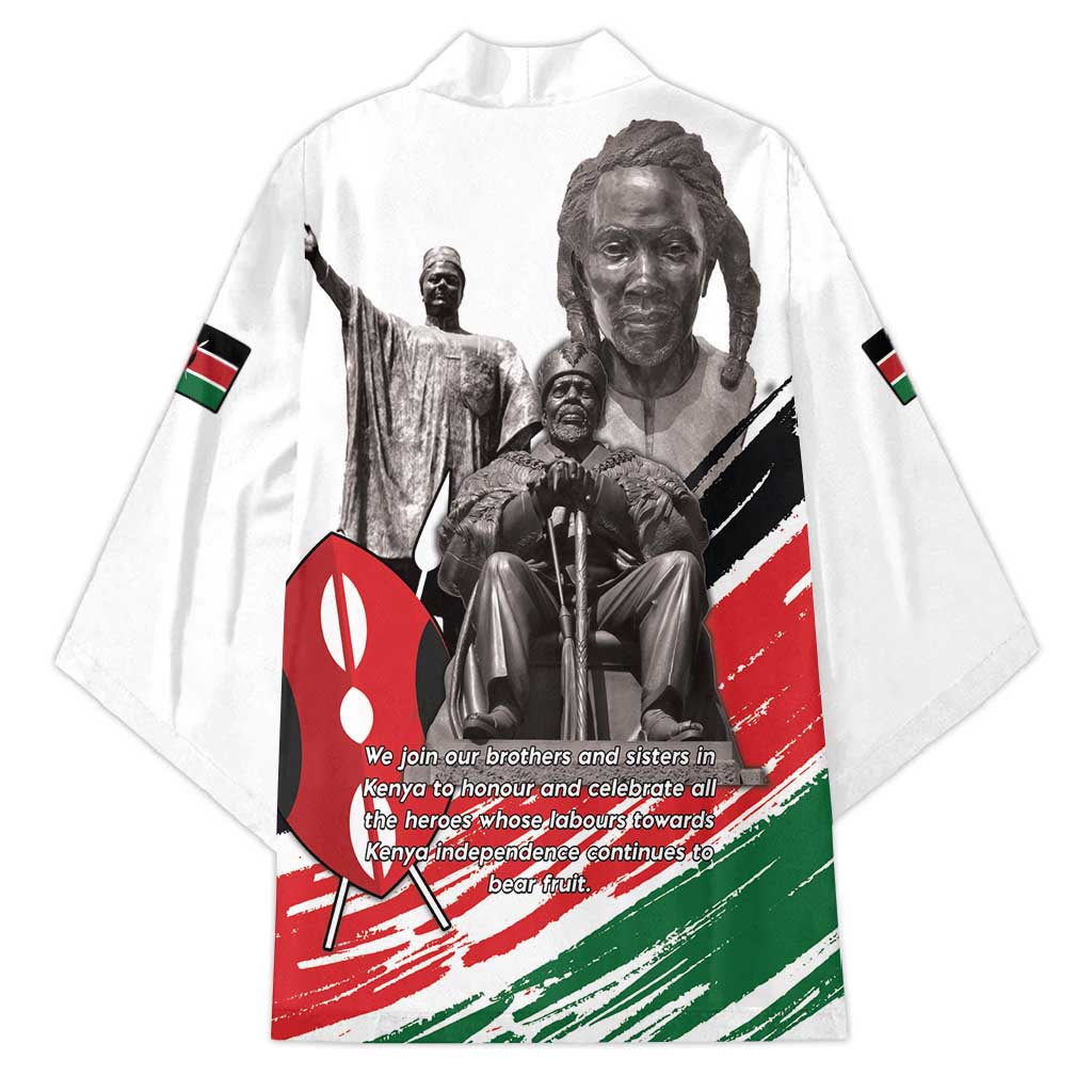 Kenya Mashujaa Day Kimono Kenyan Heroes - Wonder Print Shop