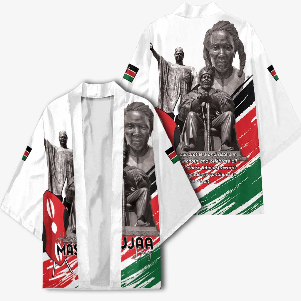 Kenya Mashujaa Day Kimono Kenyan Heroes - Wonder Print Shop