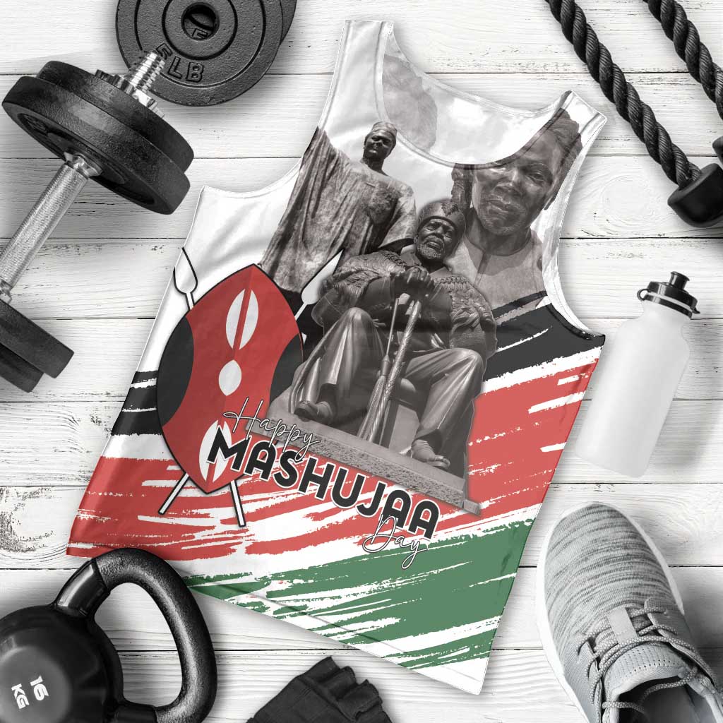 Kenya Mashujaa Day Men Tank Top Kenyan Heroes - Wonder Print Shop