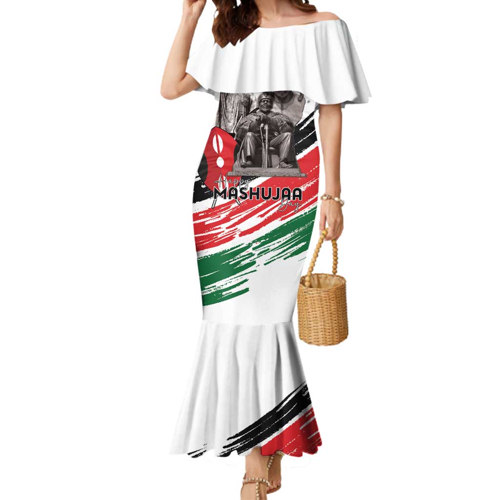 Kenya Mashujaa Day Mermaid Dress Kenyan Heroes - Wonder Print Shop