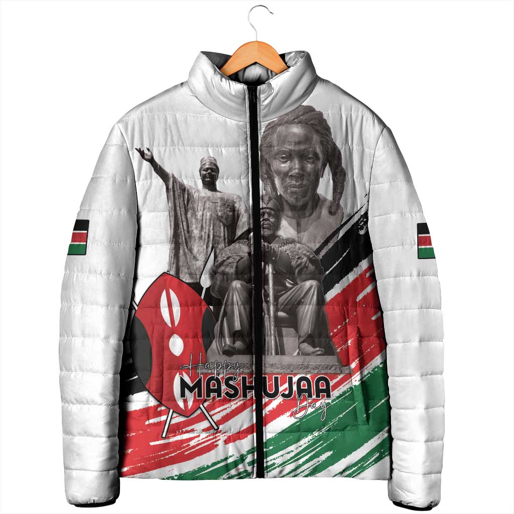 Kenya Mashujaa Day Padded Jacket Kenyan Heroes - Wonder Print Shop