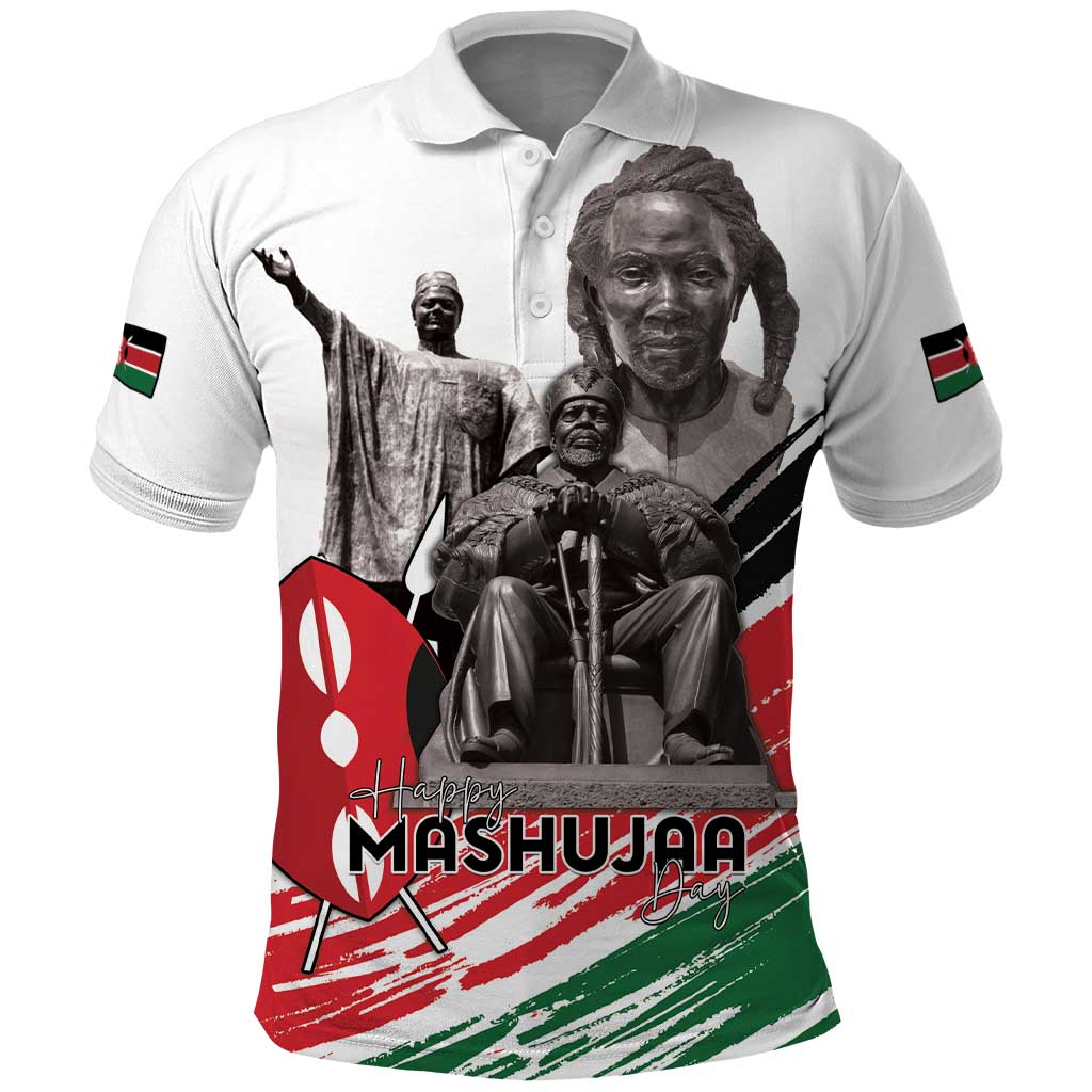 Kenya Mashujaa Day Polo Shirt Kenyan Heroes - Wonder Print Shop