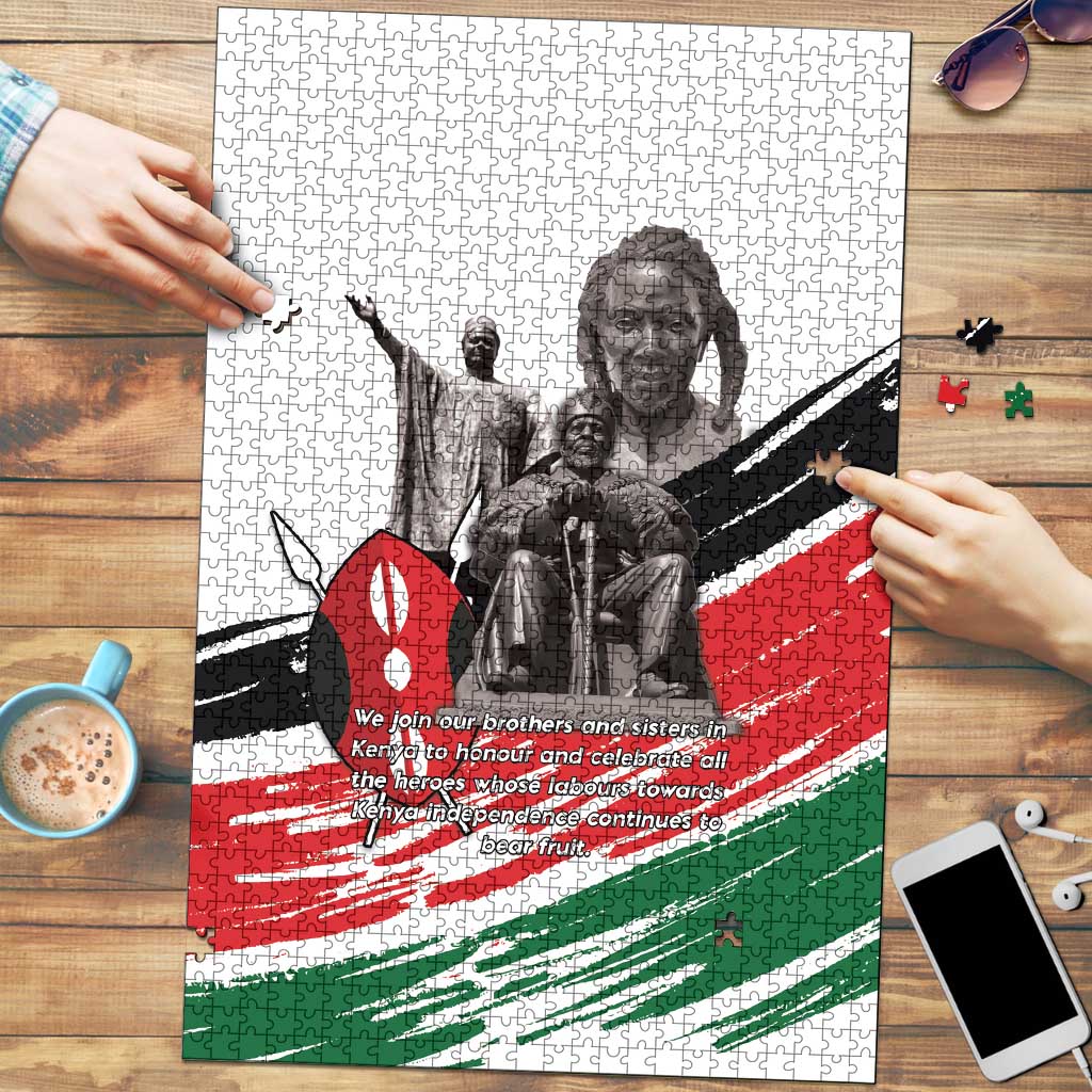 Kenya Mashujaa Day Puzzle Kenyan Heroes - Wonder Print Shop