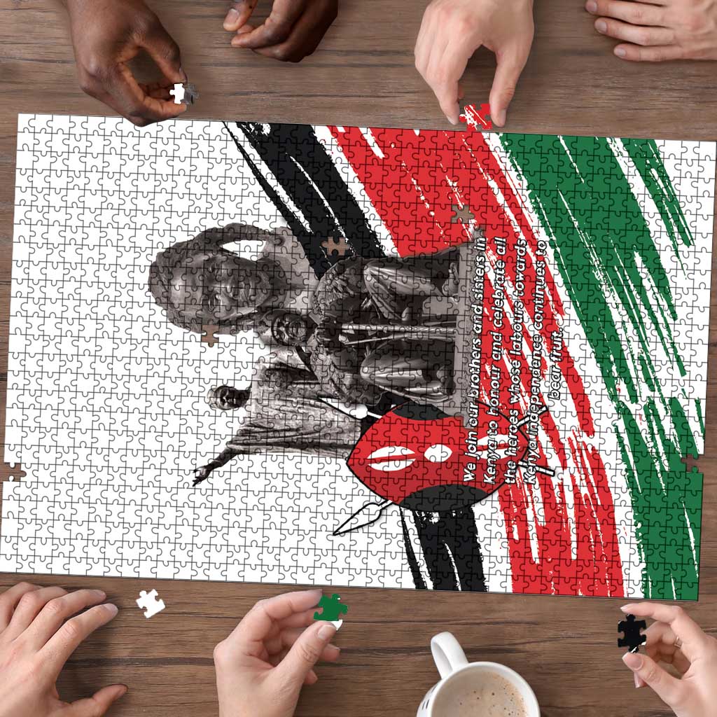 Kenya Mashujaa Day Puzzle Kenyan Heroes - Wonder Print Shop