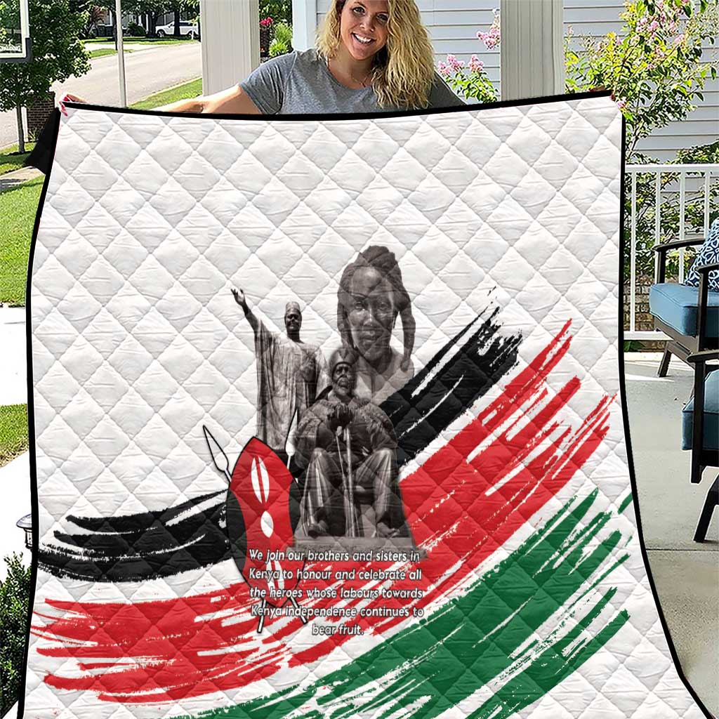 Kenya Mashujaa Day Quilt Kenyan Heroes - Wonder Print Shop