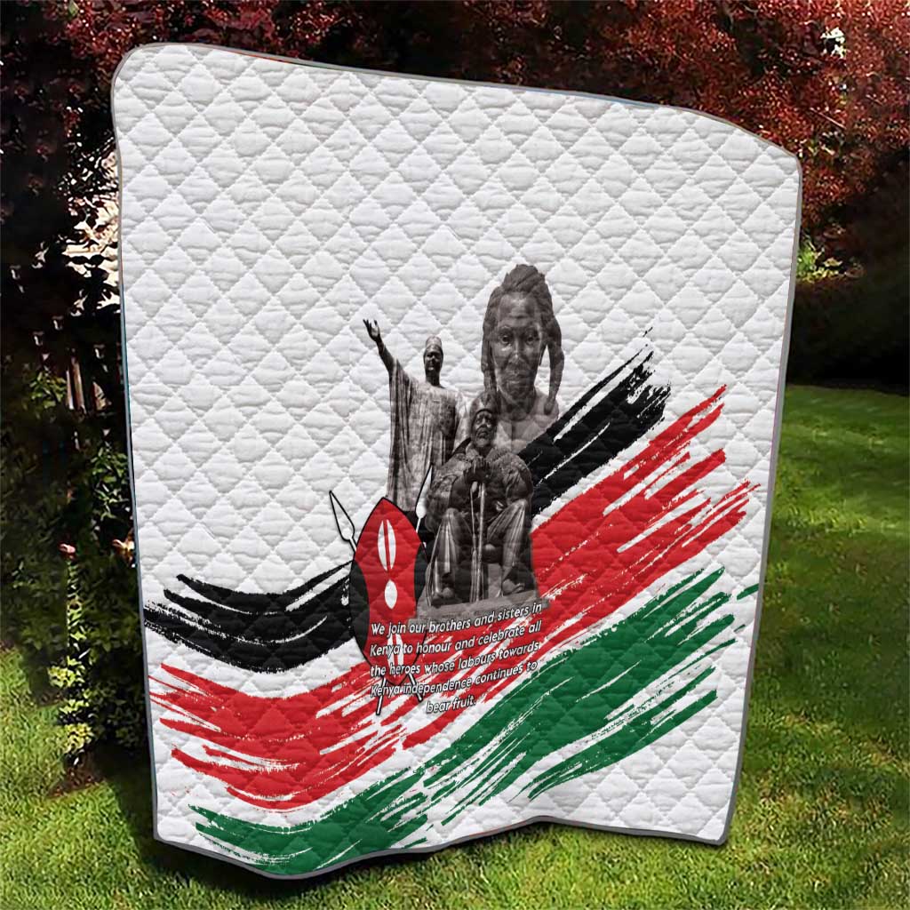 Kenya Mashujaa Day Quilt Kenyan Heroes - Wonder Print Shop