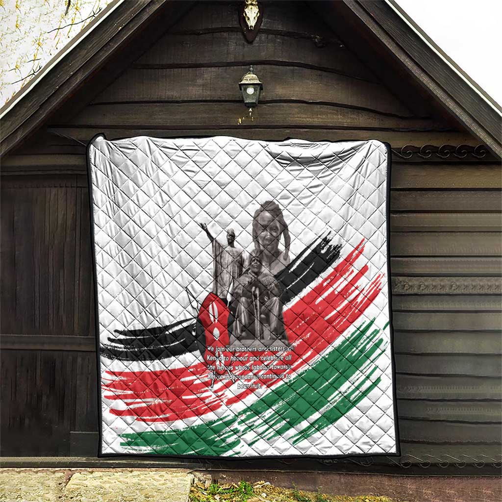 Kenya Mashujaa Day Quilt Kenyan Heroes - Wonder Print Shop