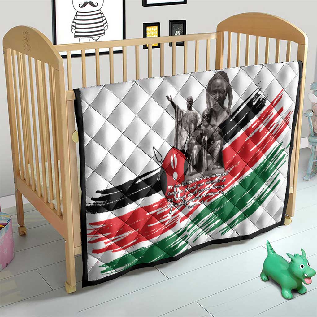 Kenya Mashujaa Day Quilt Kenyan Heroes - Wonder Print Shop