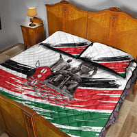Kenya Mashujaa Day Quilt Bed Set Kenyan Heroes - Wonder Print Shop