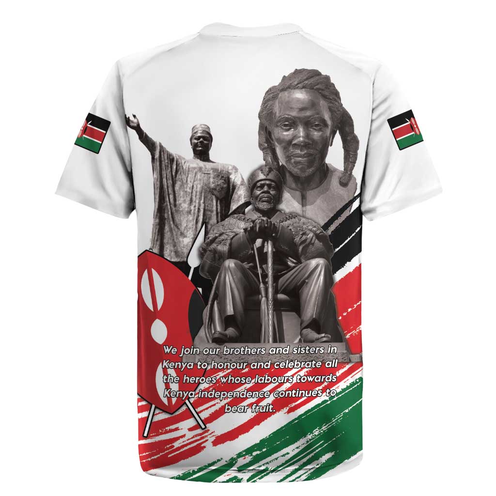 Kenya Mashujaa Day Rugby Jersey Kenyan Heroes - Wonder Print Shop