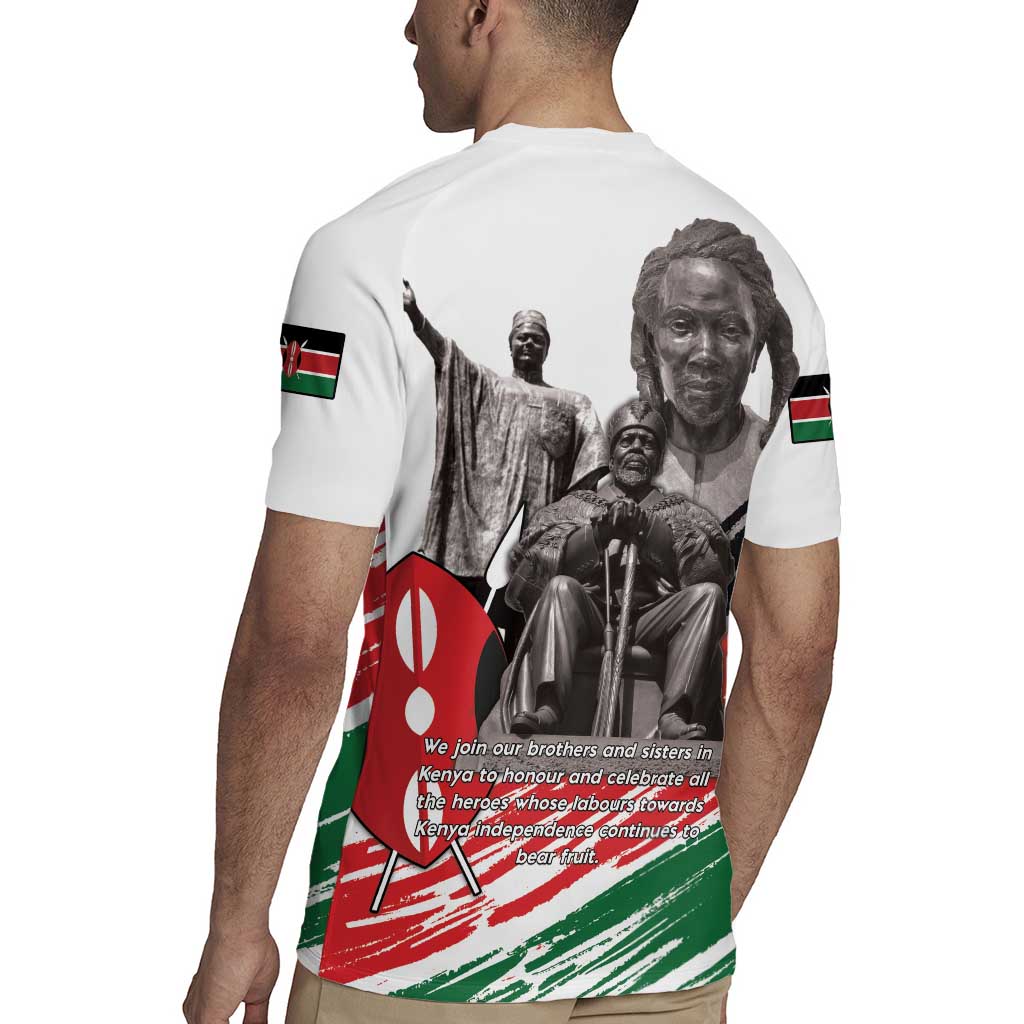 Kenya Mashujaa Day Rugby Jersey Kenyan Heroes - Wonder Print Shop
