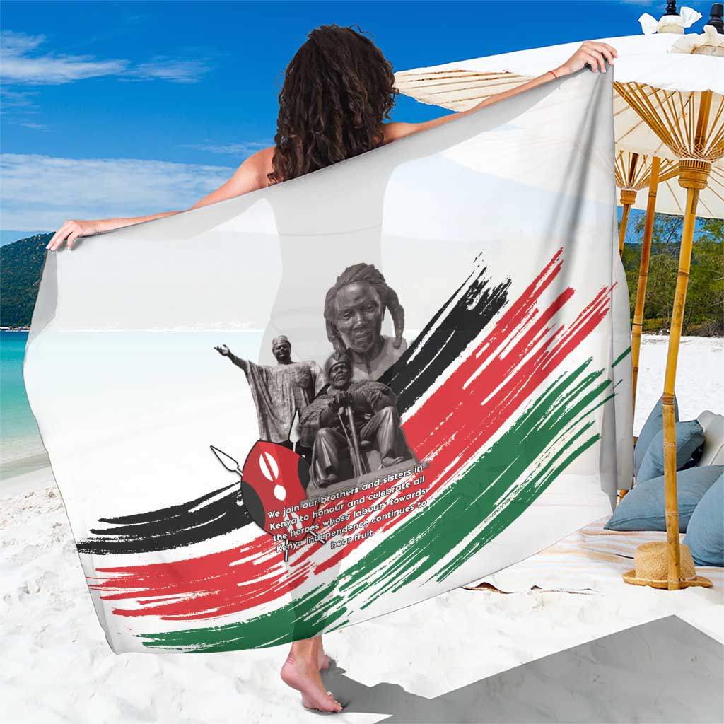 Kenya Mashujaa Day Sarong Kenyan Heroes - Wonder Print Shop