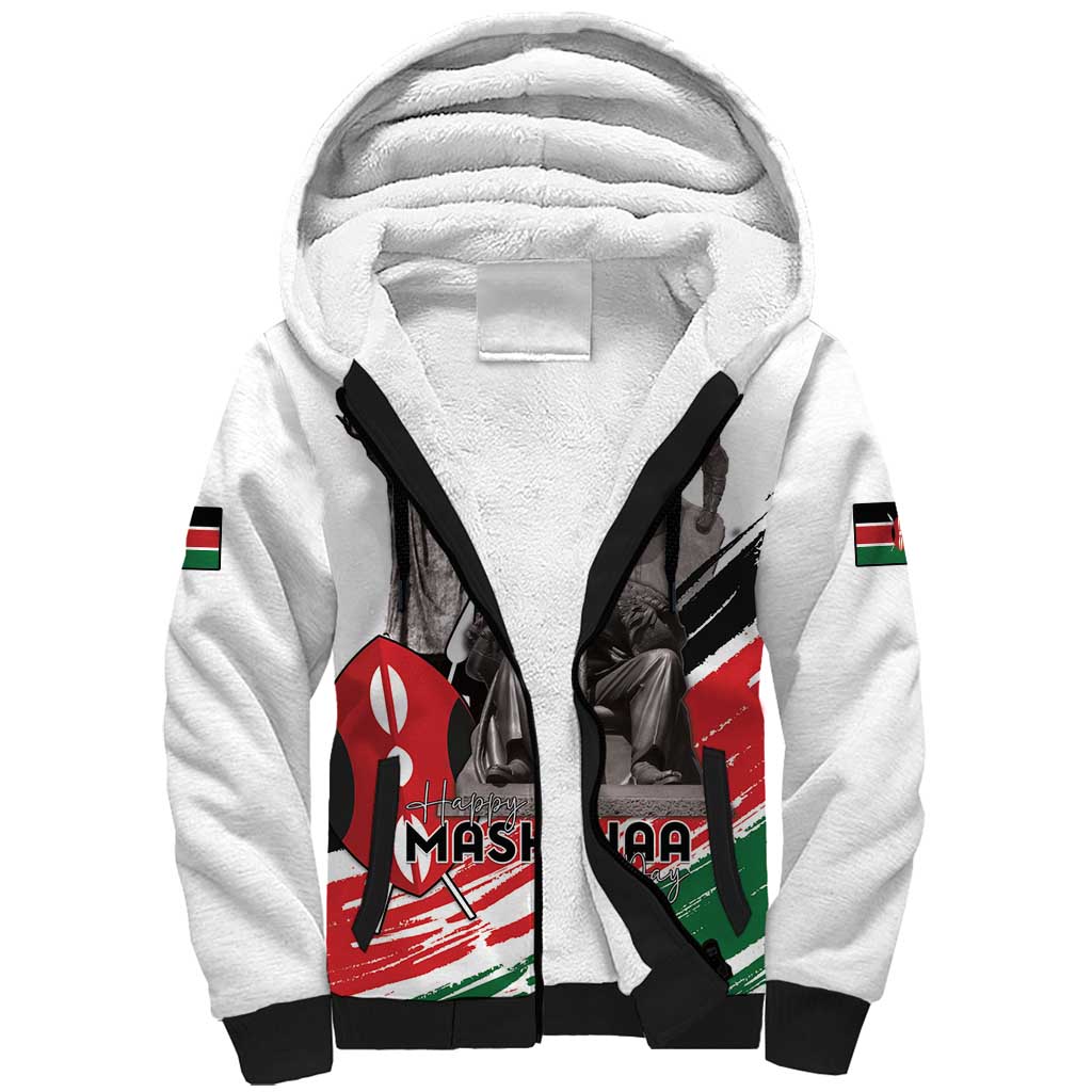 Kenya Mashujaa Day Sherpa Hoodie Kenyan Heroes - Wonder Print Shop