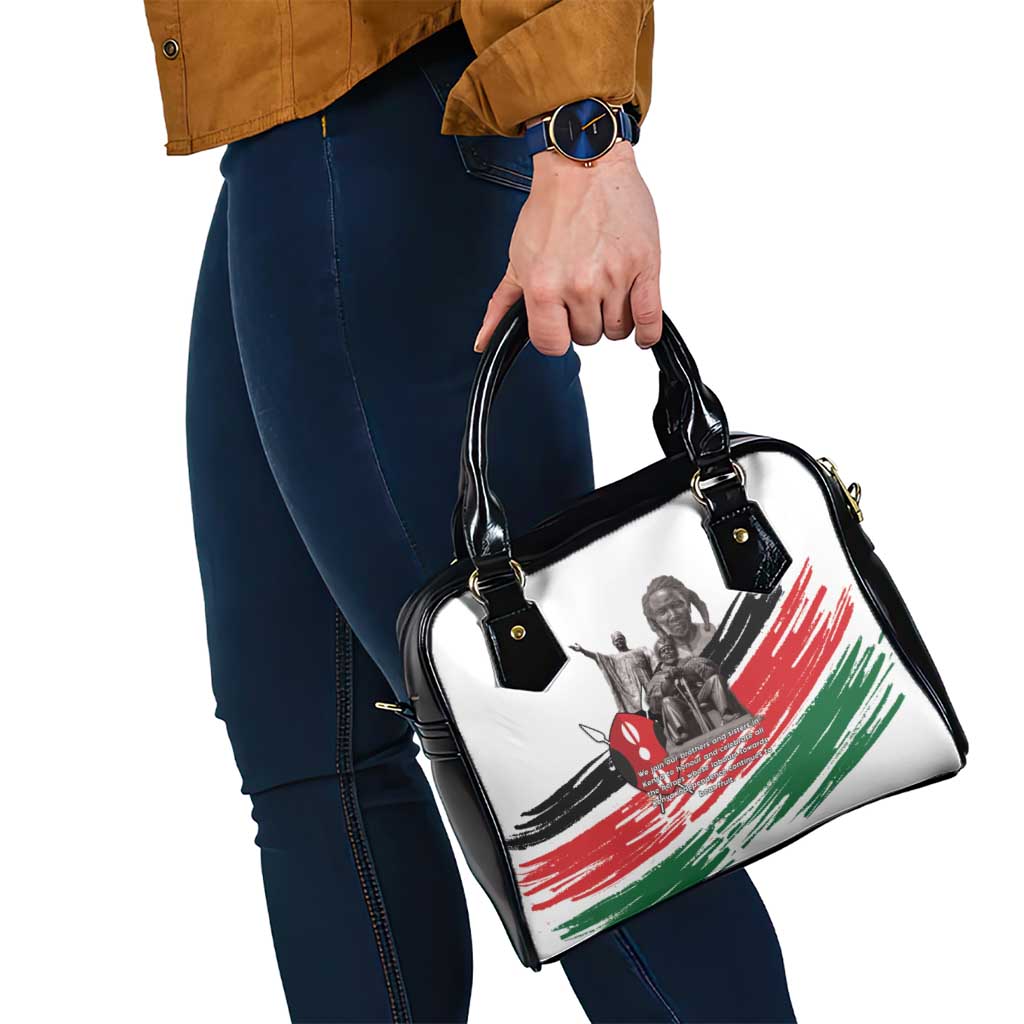 Kenya Mashujaa Day Shoulder Handbag Kenyan Heroes - Wonder Print Shop