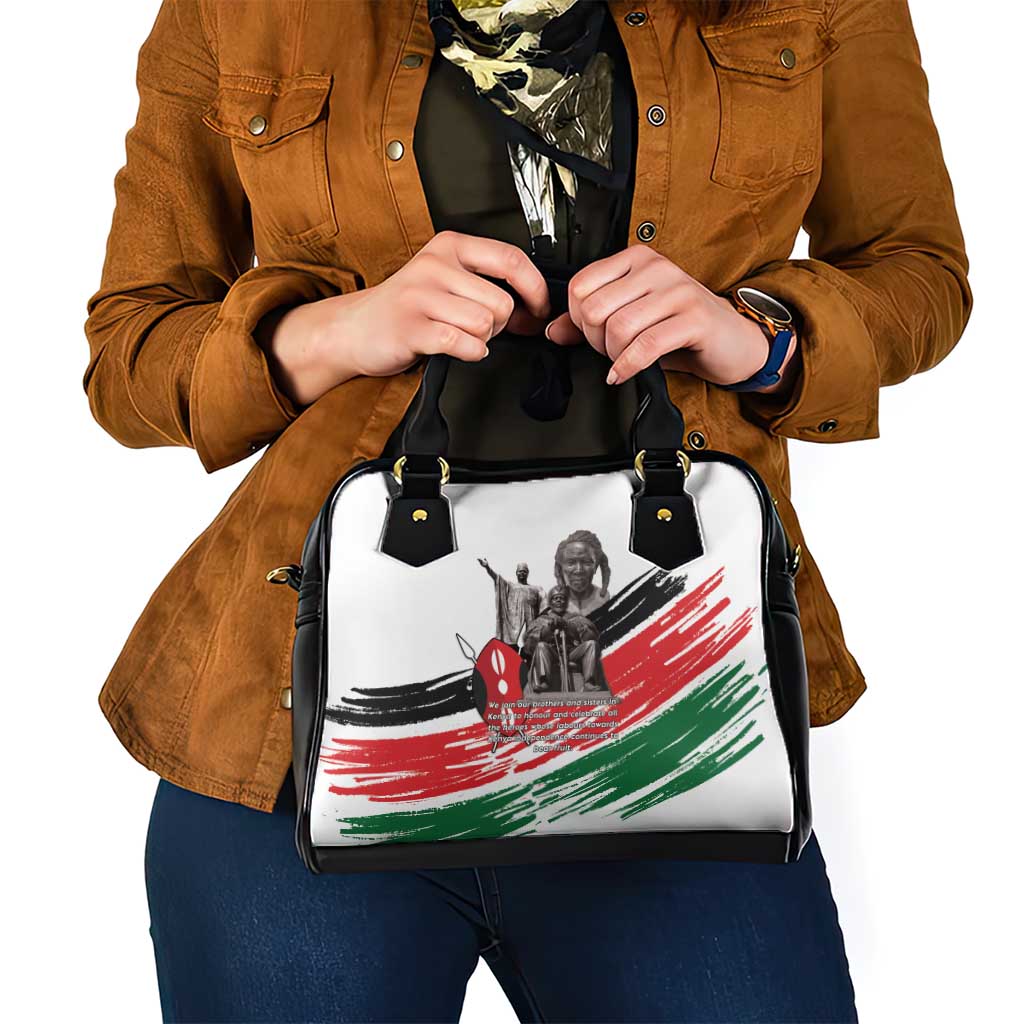 Kenya Mashujaa Day Shoulder Handbag Kenyan Heroes - Wonder Print Shop