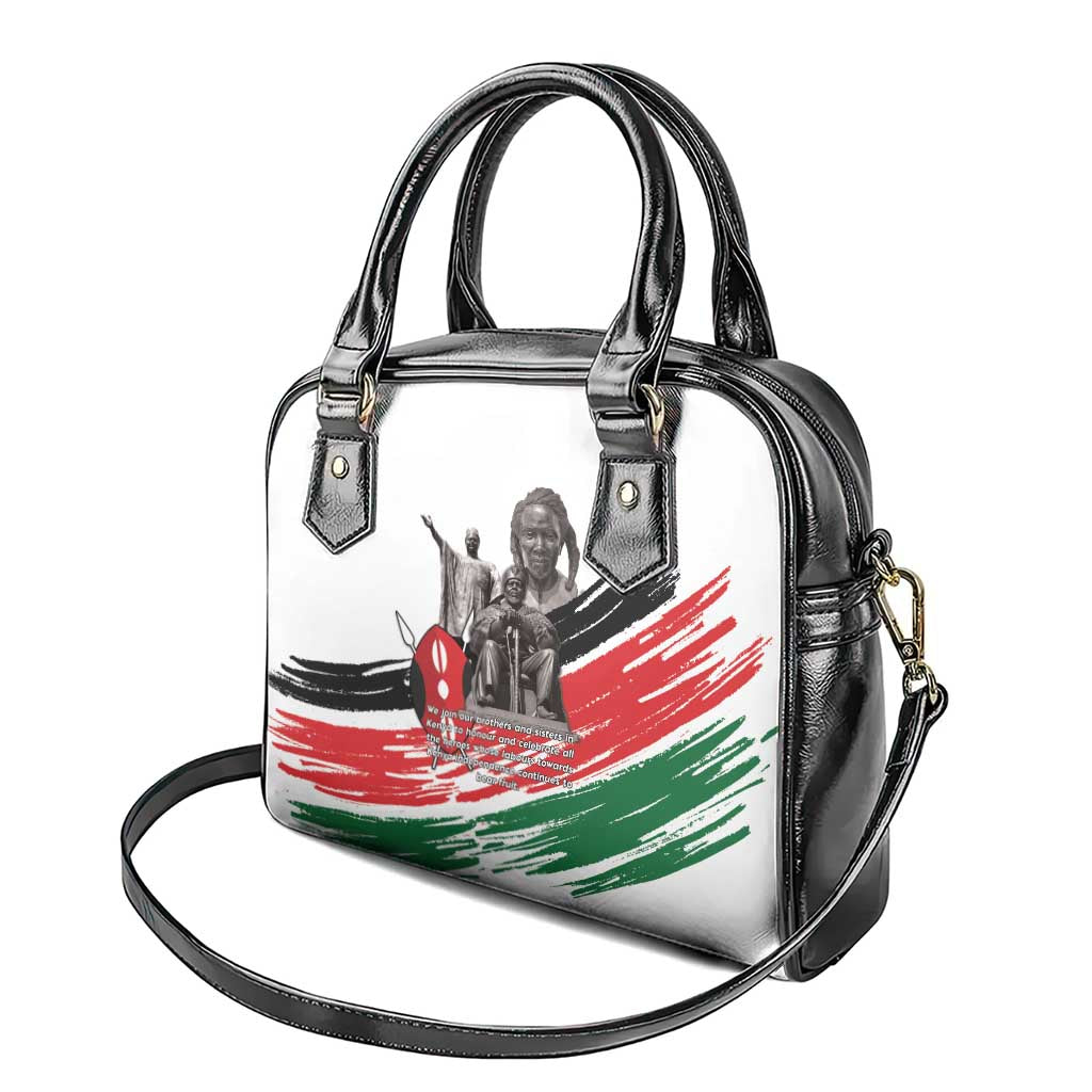 Kenya Mashujaa Day Shoulder Handbag Kenyan Heroes - Wonder Print Shop