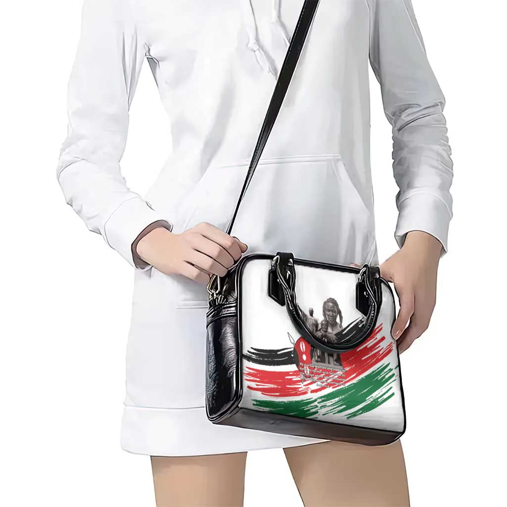 Kenya Mashujaa Day Shoulder Handbag Kenyan Heroes - Wonder Print Shop