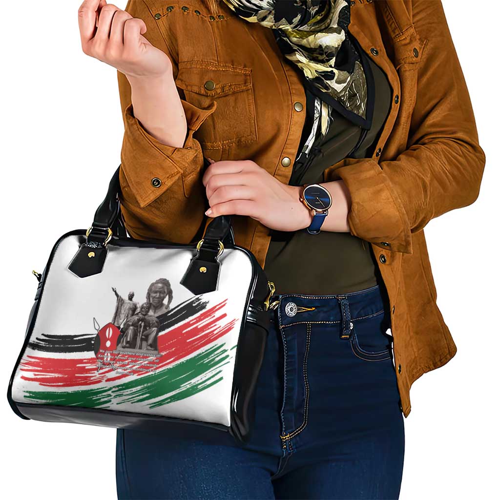 Kenya Mashujaa Day Shoulder Handbag Kenyan Heroes - Wonder Print Shop