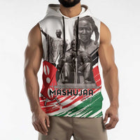 Kenya Mashujaa Day Sleeveless Hoodie Kenyan Heroes - Wonder Print Shop