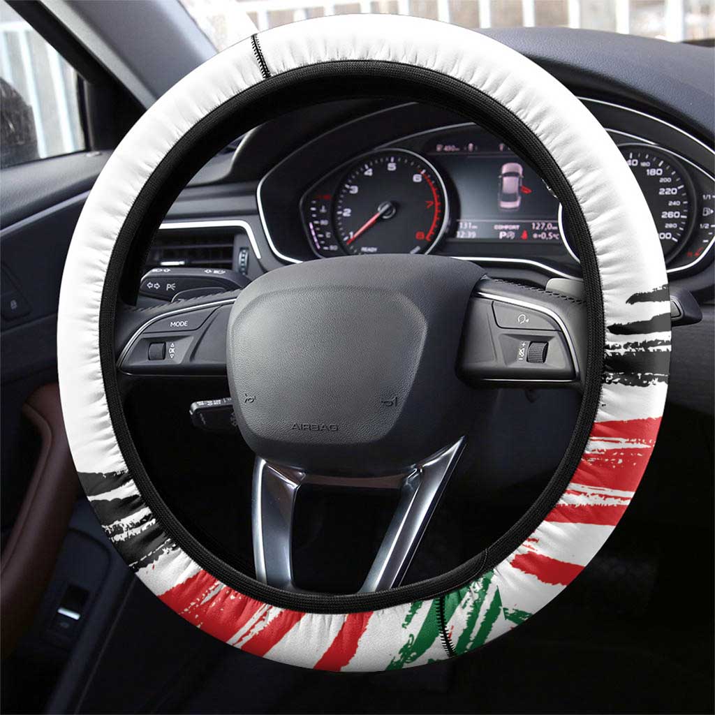 Kenya Mashujaa Day Steering Wheel Cover Kenyan Heroes - Wonder Print Shop