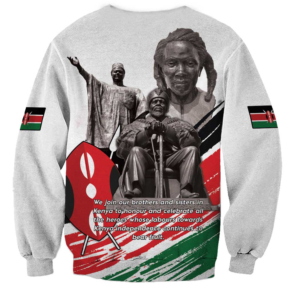 Kenya Mashujaa Day Sweatshirt Kenyan Heroes - Wonder Print Shop