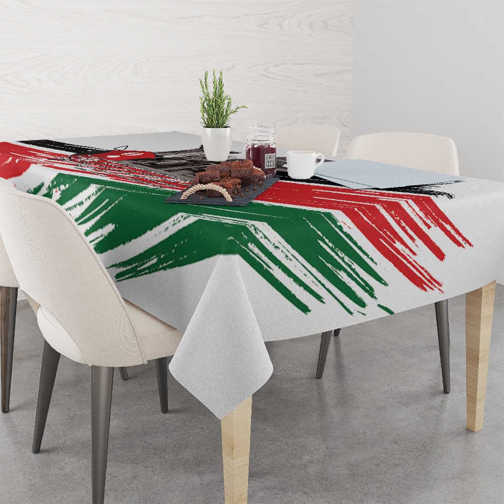 Kenya Mashujaa Day Tablecloth Kenyan Heroes - Wonder Print Shop