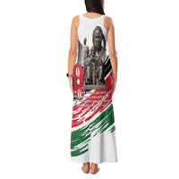 Kenya Mashujaa Day Tank Maxi Dress Kenyan Heroes - Wonder Print Shop