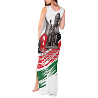 Kenya Mashujaa Day Tank Maxi Dress Kenyan Heroes - Wonder Print Shop