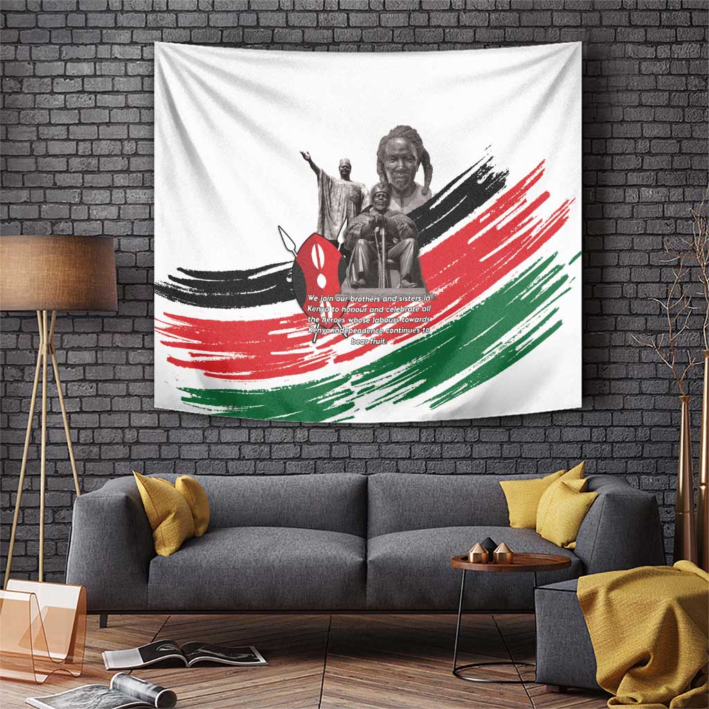 Kenya Mashujaa Day Tapestry Kenyan Heroes - Wonder Print Shop