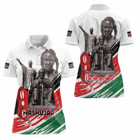 Kenya Mashujaa Day Women Polo Shirt Kenyan Heroes - Wonder Print Shop